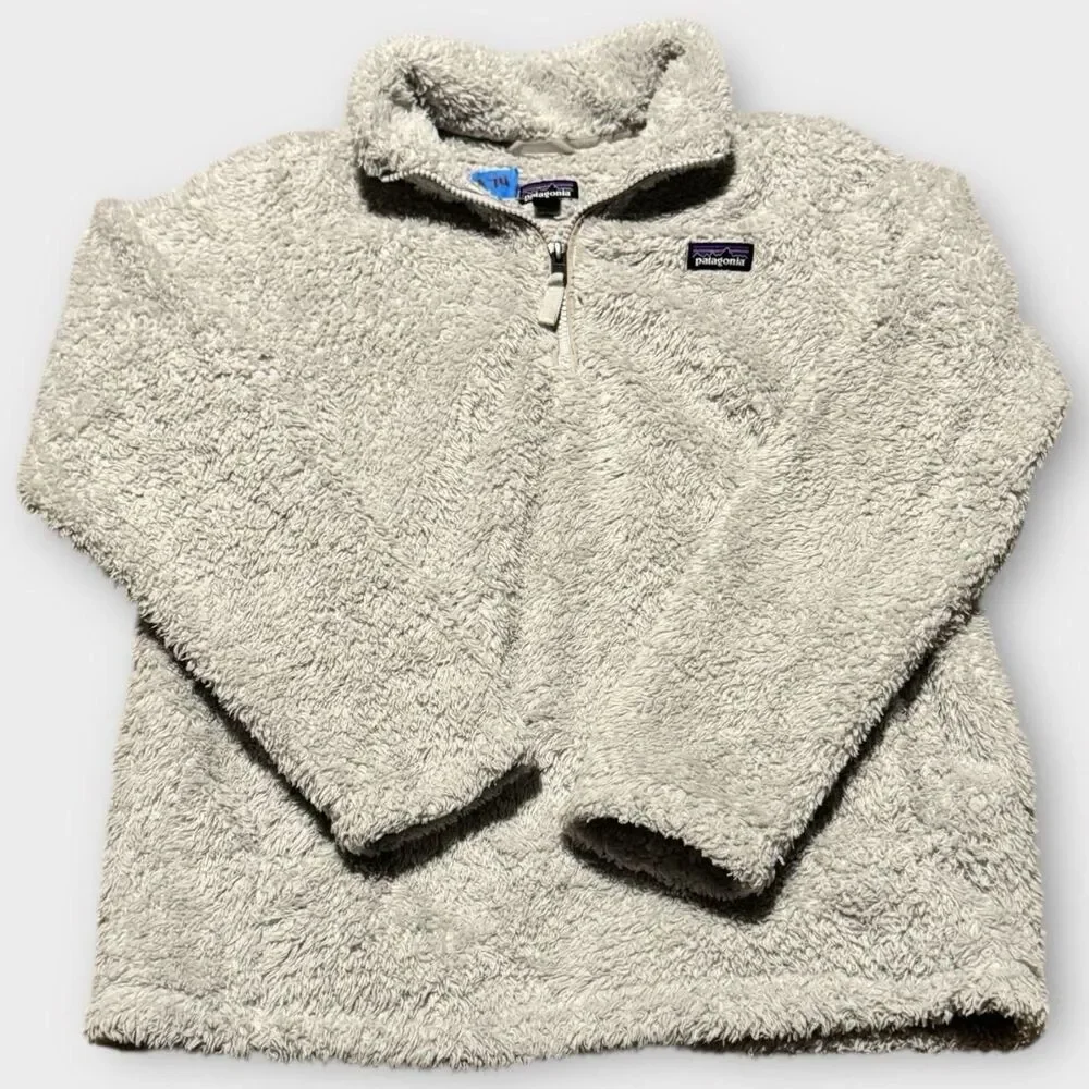 Patagonia Grey and White Sweatshirt
